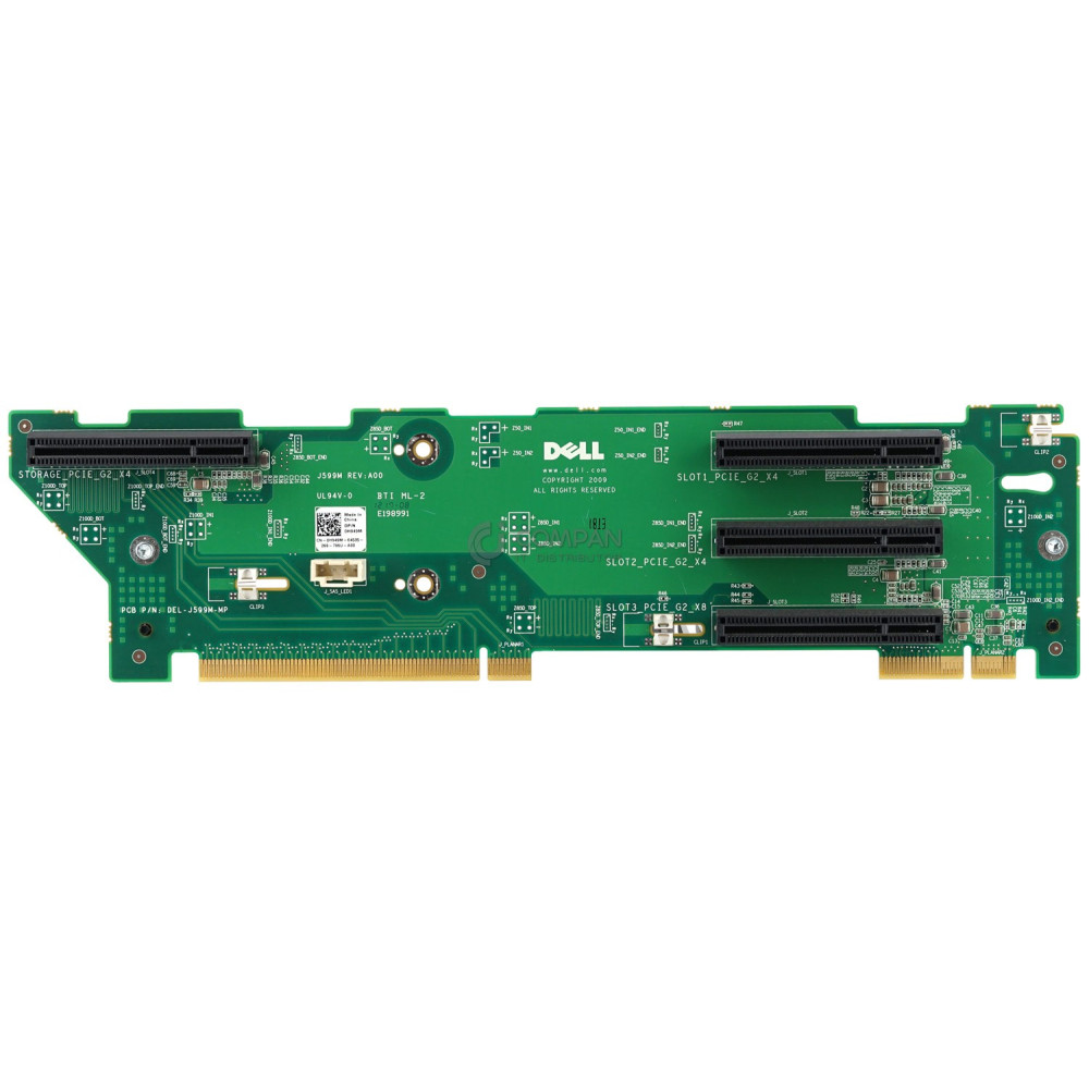 H949M DELL POWEREDGE RISER CARD PCI-E X4 MODULE FOR R510 0H949M, 4HJHF, 04HJHF